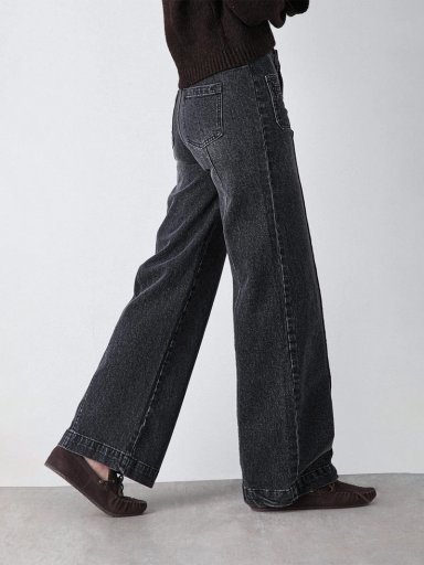 PANTALÓN MUJER RAINDOOR ALGODÓN WIDELEG - 3