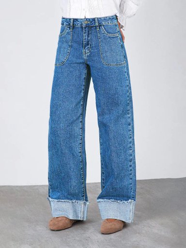 PANTALÓN MUJER RAINDOOR ALGODÓN WIDE LEG - 2