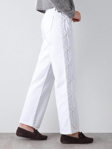 PANTALÓN MUJER RAINDOOR ALGODÓN FRANJA LATERAL - 4