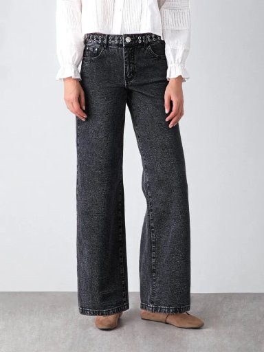 PANTALÓN MUJER RAINDOOR ALGODÓN WIDELEG - 3