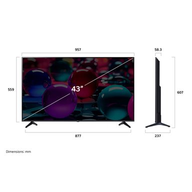 SMART TV LG 4K UHD 43” 43UA7300PSB - 3