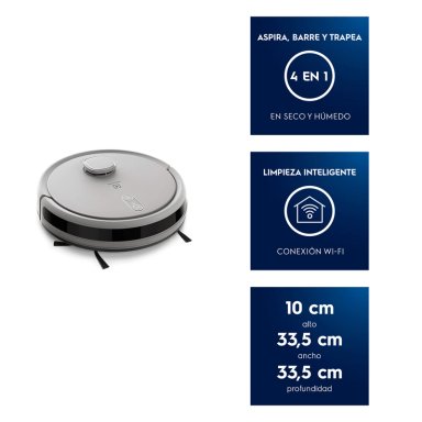 ROBOT 2 EN 1 ASPIRADORA TRAPEADOR ELECTROLUX ERB62 - 6