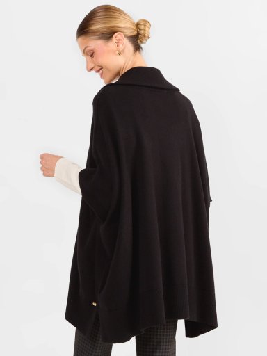 PONCHO MUJER MA GRIFFE CIERRE Y CUELLO ALTO - 2