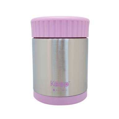 TERMO COMIDA KEEP COLORES 450 ML ROSADO - 1