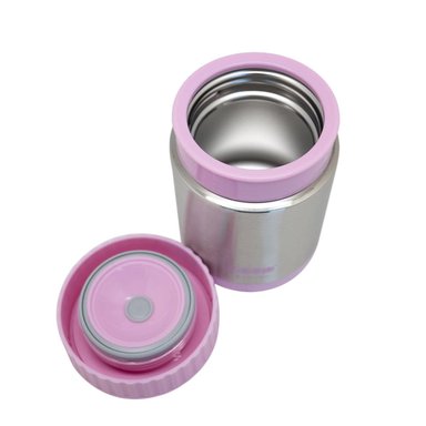 TERMO COMIDA KEEP COLORES 450 ML ROSADO - 4