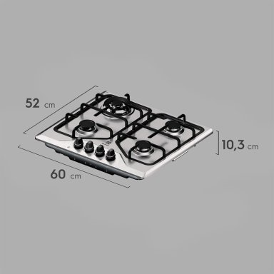 ENCIMERA A GAS ELECTROLUX 4 PLATOS KE4XC - 3