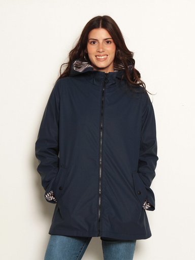 CHAQUETA MUJER WADOS MANGA LARGA IMPERMEABLE CAPUCHA - 2