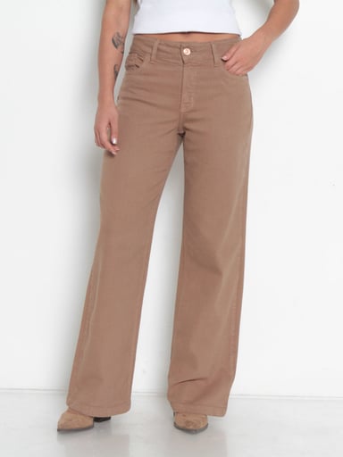 JEANS MUJER WADOS ALGODÓN RECTO TIRO ALTO - 2