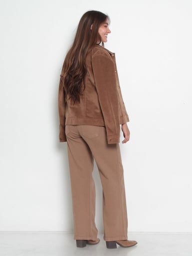 JEANS MUJER WADOS ALGODÓN RECTO TIRO ALTO - 3