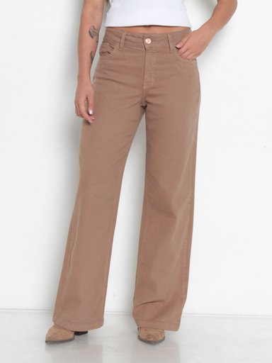 JEANS MUJER WADOS ALGODÓN RECTO TIRO ALTO - 2