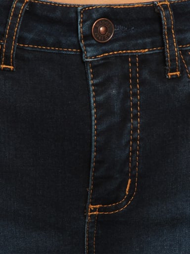 JEANS MUJER WADOS ALGODÓN BÁSICO RECTO TIRO ALTO - 4