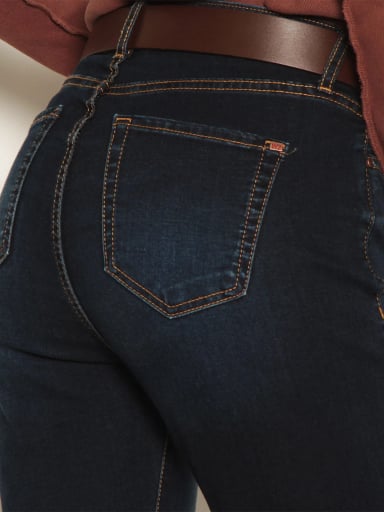 JEANS MUJER WADOS ALGODÓN BÁSICO RECTO TIRO ALTO - 5