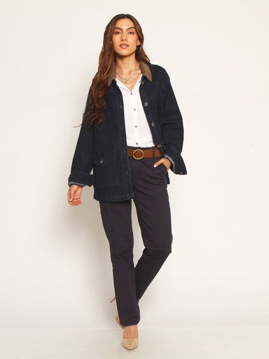 CHAQUETA MUJER WADOS ALGODÓN MANGA LARGA DENIM - 1