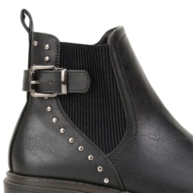 BOTINES MUJER VERAZZI NEGRO 229108-6 - 4