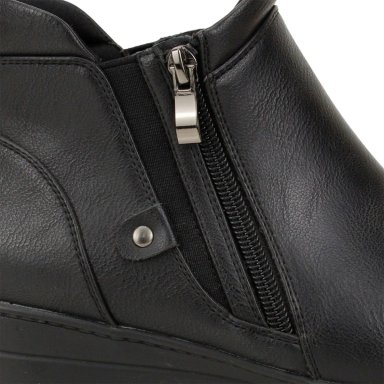 BOTINES MUJER VERAZZI NEGRO PB0101  - 4