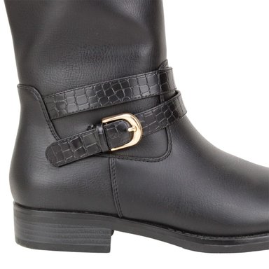BOTAS MUJER VERAZZI NEGRO CDJ91107  - 4