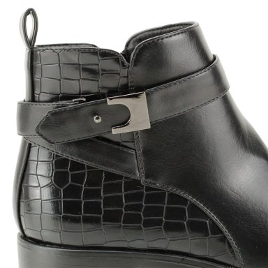 BOTINES MUJER VERAZZI NEGRO 2332-136 - 4