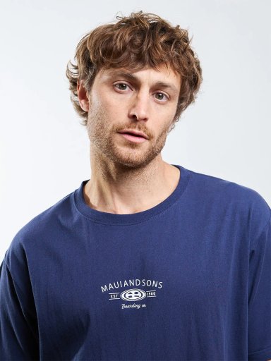 POLERA MANGA CORTA HOMBRE MAUI AND SONS  - 4