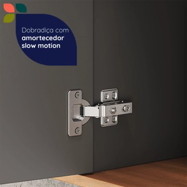MUEBLE LAVAPLATO ROCCA CASTAÑA 3 PUERTAS 2 CAJONES - 4