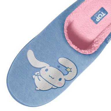 PANTUFLA MUJER TOP CELESTE - 2