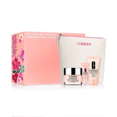 SET CLINIQUE MOISTURE SURGE DAY & NIGHT GLOW 50ML 30ML 5ML - 1