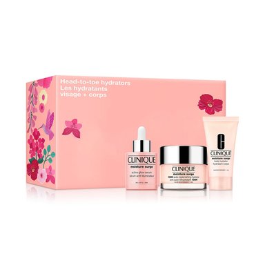 SET CLINIQUE MOISTURE SURGE HIDRATACIÓN Y PROTECCIÓN GLOW 50ML 30ML 7ML - 1