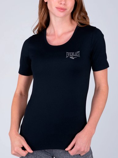 POLERA MUJER EVERLAST MANGA CORTA - 1