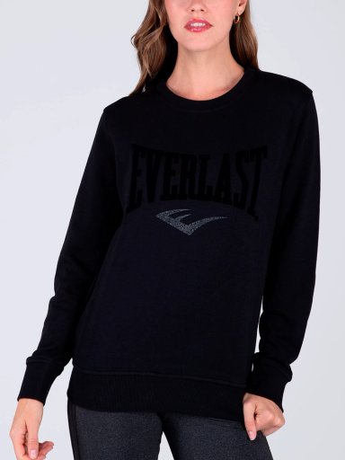 POLERON MUJER EVERLAST ALGODÓN BÁSICO - 1