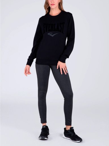 POLERON MUJER EVERLAST ALGODÓN BÁSICO - 4