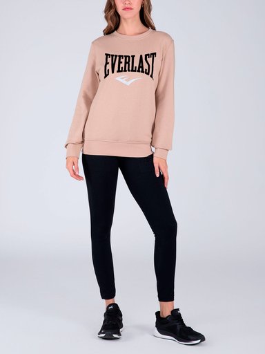 POLERON MUJER EVERLAST ALGODÓN BÁSICO - 4
