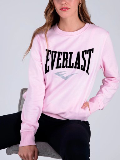 POLERON MUJER EVERLAST ALGODÓN BÁSICO - 5