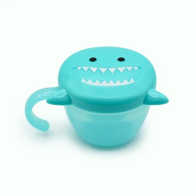CONTENEDOR SNACKS ANTI-DERRAME - TIBURON - 3