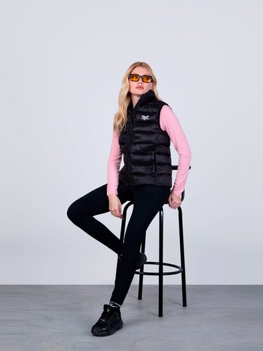 PARKA MUJER EVERLAST SIN MANGAS PUFF - 5