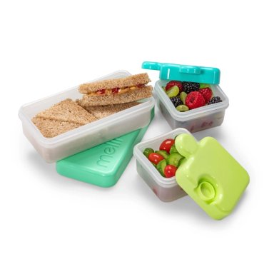 CONTENEDOR DE ALIMENTOS PUZZLE - VERDE - 3