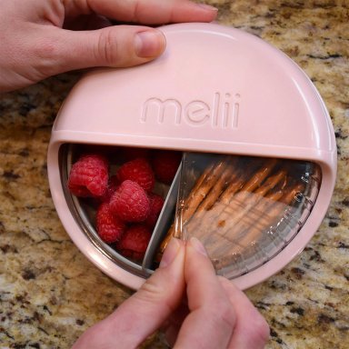 CONTENEDOR DE SNACKS SPIN - ROSADO - 4