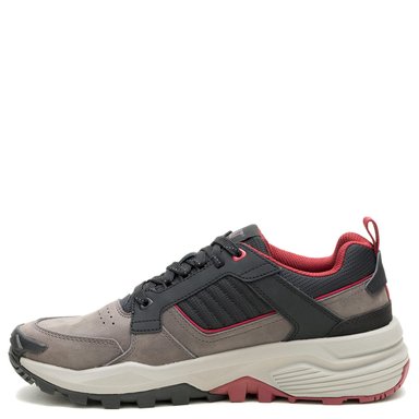 ZAPATILLAS HOMBRE CATERPILLAR URBANAS GRIS GRAPPLE LEATHER CUERO - 3