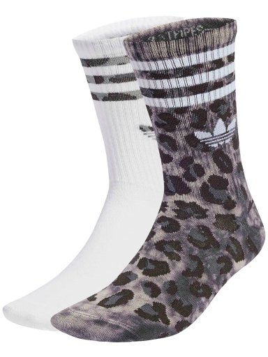 PACK X2 CALCETINES MUJER ADIDAS ORIGINALS MEDIA PANTORRILLA - 1
