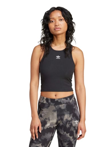 POLERA MUJER ADIDAS ORIGINALS SIN MANGAS ESSENTIALS ACANALADA - 2