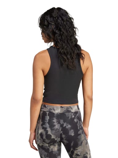 POLERA MUJER ADIDAS ORIGINALS SIN MANGAS ESSENTIALS ACANALADA - 3