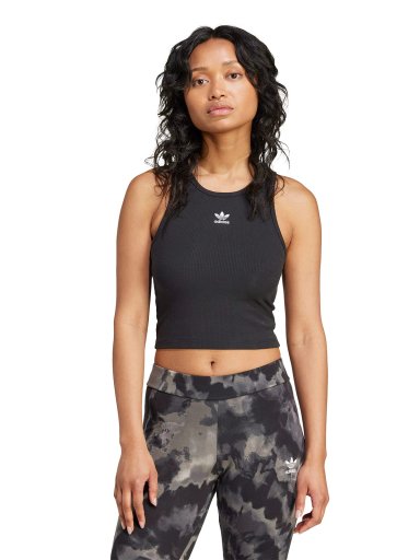 POLERA MUJER ADIDAS ORIGINALS SIN MANGAS ESSENTIALS ACANALADA - 2