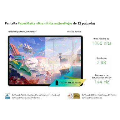 TABLET HUAWEI MATEPAD 12 X PAPERMATTE VERDE 12” 256GB + TECLADO + LÁPIZ - 2
