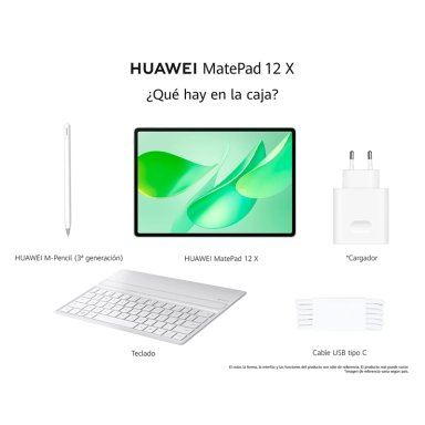 TABLET HUAWEI MATEPAD 12 X PAPERMATTE VERDE 12” 256GB + TECLADO + LÁPIZ - 8
