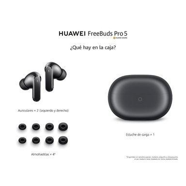 AUDÍFONOS HUAWEI IN EAR FREEBUDS PRO 5 BLUETOOTH - 9