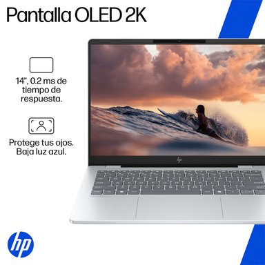 NOTEBOOK HP 14-FR0070LA INTEL CORE ULTRA 7 16GB RAM 1 TB SSD 14” - 6