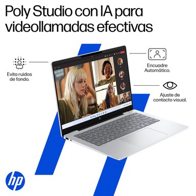 NOTEBOOK HP 14-FR0070LA INTEL CORE ULTRA 7 16GB RAM 1 TB SSD 14” - 8