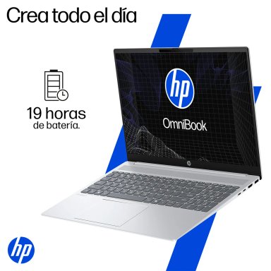 NOTEBOOK HP OMNIBOOK 5 AI 16-AF1052LA INTEL CORE ULTRA 5 16GB RAM 512GB SSD TÁCTIL 2K 16" - 6