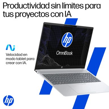 NOTEBOOK HP OMNIBOOK 5 AI 16-AF1052LA INTEL CORE ULTRA 5 16GB RAM 512GB SSD TÁCTIL 2K 16" - 7