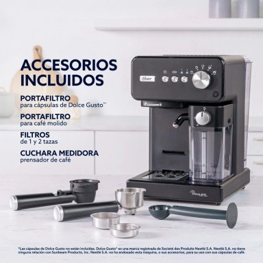 CAFETERA OSTER PRIMALATTE NEGRA - 8