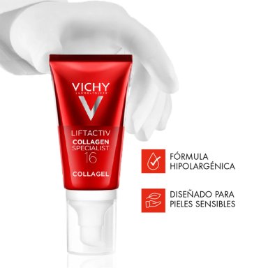 GEL PARA ROSTRO VICHY LIFTACTIV COLLAGEL 16 50ML - 10
