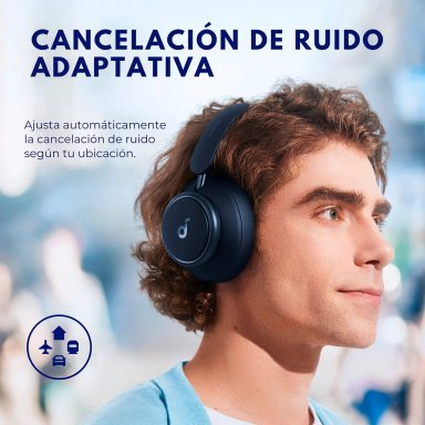 AUDÍFONOS OVER-EAR ANC SOUNDCORE SPACE Q45 AZUL - 9